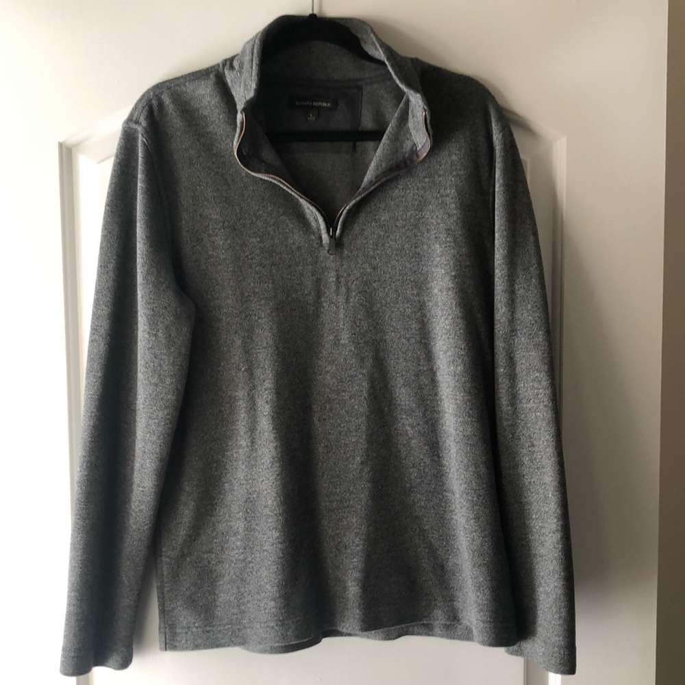 Men’s Banana Republic Quarter Zip Jersey